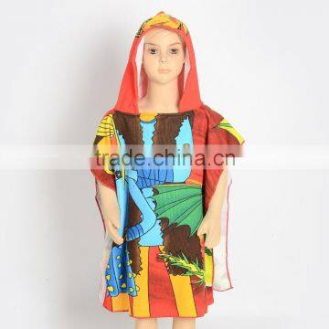 Poncho cartoon towel