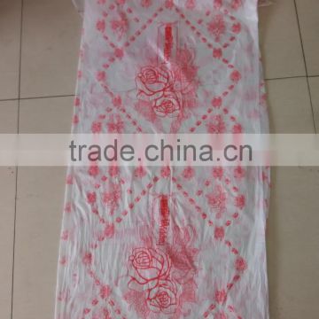 Dubai market HDPE Plastic Disposable table-cloth embossing