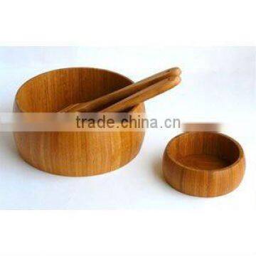 Bamboo Salad Bowl