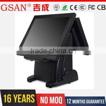 Factory High Quality POS Terminals With Two Monitors--Best POS for Resturants and Retail Shops