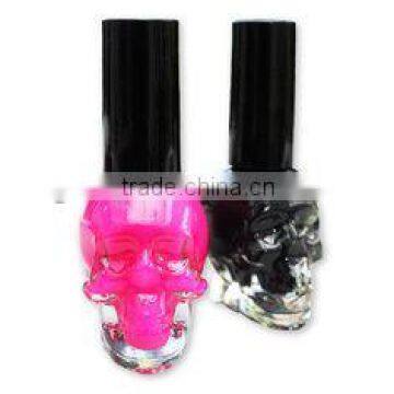 8ml-15ml skull empty clear nail polish bottle                        
                                                                                Supplier's Choice