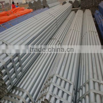 hot dipped zinc steel pipe for construction