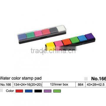 water color stamp pad for children ,sliver color ink pad