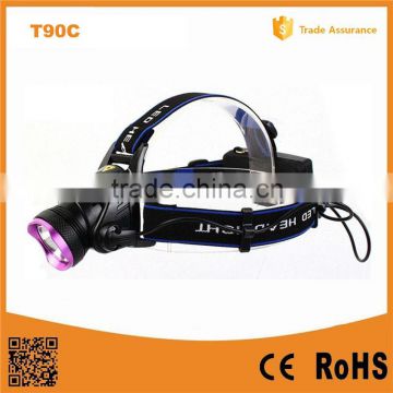 C-REE XML-T6 LED headlight 400LM Waterproof Headlamp Rechargeable                        
                                                Quality Choice