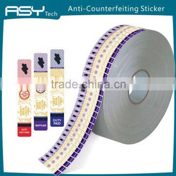 High Quality Customed Security Sticker for Wine Bottle photo-3