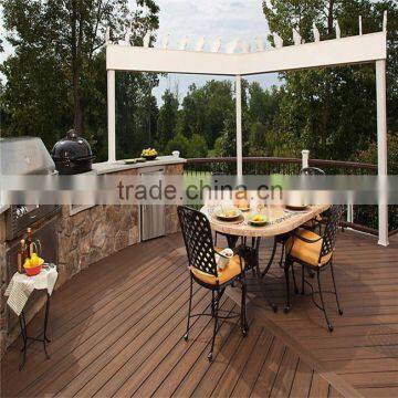 wpc outdoor stair deck floor high performance waterproof decking tile