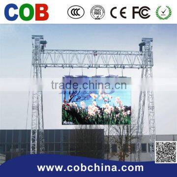 P10 die-casting aluminum outdoor led display rental