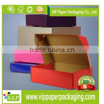 2016 SIMPLE E FLUTE CORRUGATED PAPER BOX FOR GARMENT