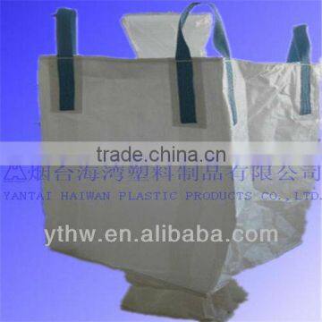 pp tubular contianer bag/pp bulk bag/ fill spout and discharge spout/ loops cross corner