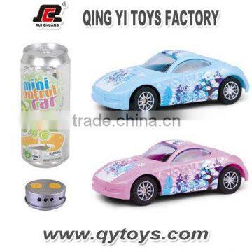 1:36 4 Channels Mini SERSONS DESIGN IR Car Coke Can Mini RC Baby Toy Car