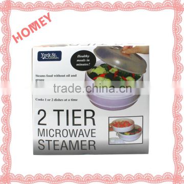 Plastic Microwave Steam 2 tier