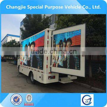 Factory price new design top sell P10 waterproof screen full color led advertising truck