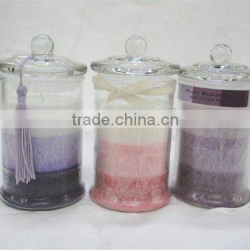 ali express Glass soy wax candle soy candle glass candle