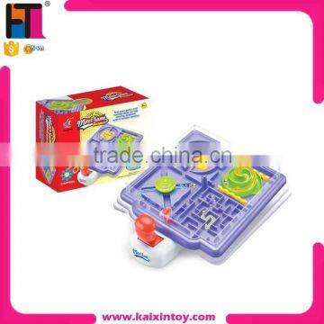 hot sale mini ball bearing maze game pinball board game with music