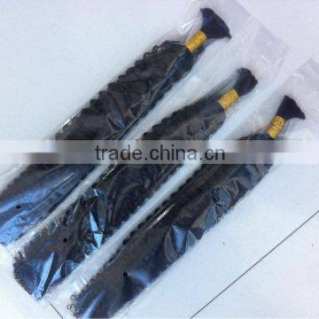 china manufacture aaaaa brazilian bulk hair extensions without weft
