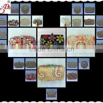 Handmade evening clutch bag Fashion High Quality Wedding Party lady Clutch bag on Sale