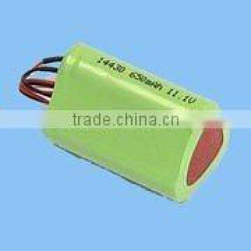 11.1V li-ion battery 14500