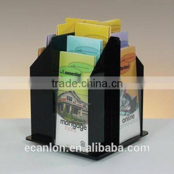 counter magazine stand brochure holder for wholesale