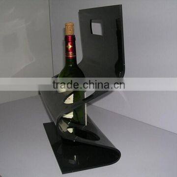 Custom wine bottle display stand wine bottle holder