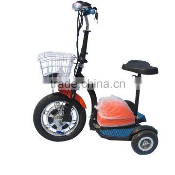 electric mobility scooter with reverse gear/electric scooter for elderly/motor scooter trike