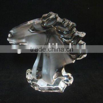 K9 handmade crystal horse