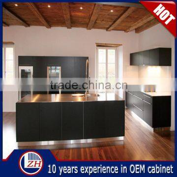 Modern black cheap kitchen cabinets designs kitchen cabinet