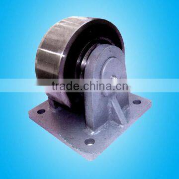 heavy equipment alloy support roller assembly