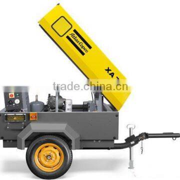 XA77E Atlas Copco portable compressor with Zhongda electric motor (3m3/min 7bar)