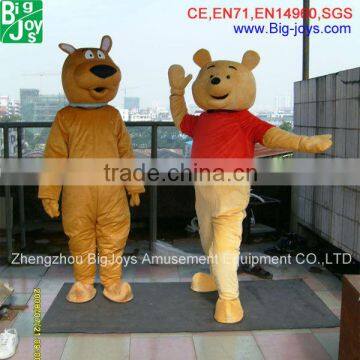 OEM service customer design bear mascot costume