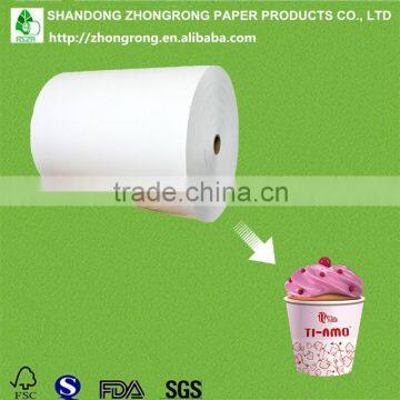 double side PE coated ice cream cup paper