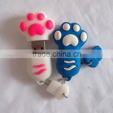 Cute Foot Usb, Custom Usb, Character Pvc Usb