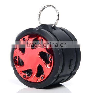 keychain Waterproof potable bluetooth speakers 2016