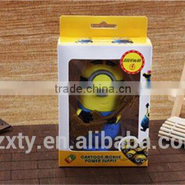 2015 children gift cartoon power bank 5200 Battery Charger Power Bank