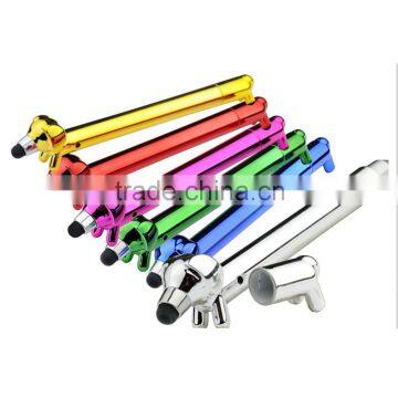 Hot sell fanny colorful little toy dog touch Pen to child as gift