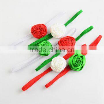 High quality artificial christmas flower head wraps, Small flower headband