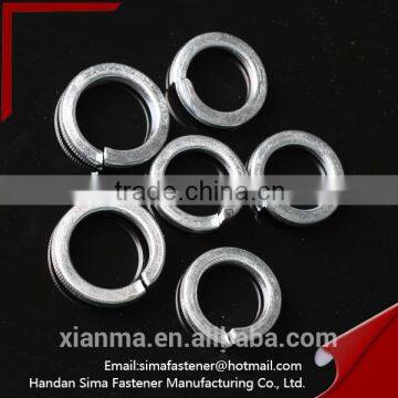 China Manufacturer High Carbon Steel Standard Spring Lock Washer FOB price fastener