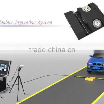 LED under vehicle inspection mirro, vehicle metal detector with camera