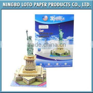 3D World Architecture Statue of Liberty Model DIY Educational Puzzle