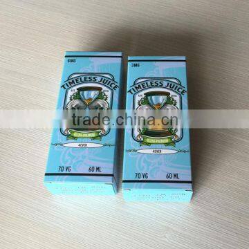 Custom Printed 60ml Bottle Boxes for Vape