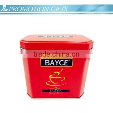 Chinese Small Eco-friendly Square Tin Tea Box photo-2