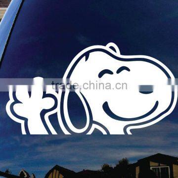 cheap printed car one way vision sticker