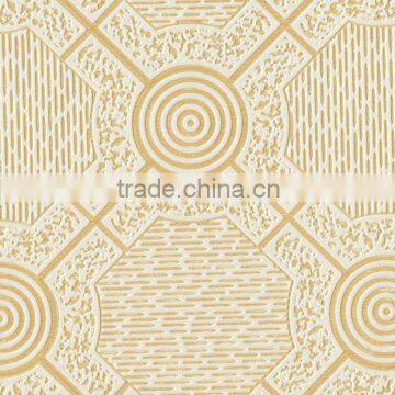 Golden color PVC laminated gypsum tiles (G576-1)