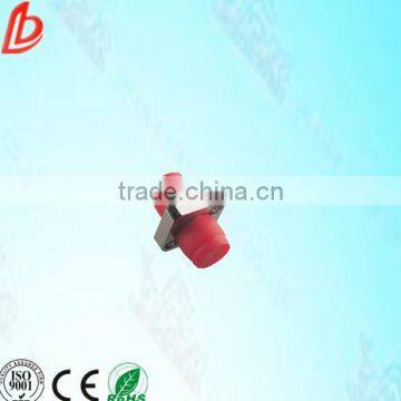 Square/Round FC PC Simplex Multimode Red Color Fiber Optic Adaptor photo-3