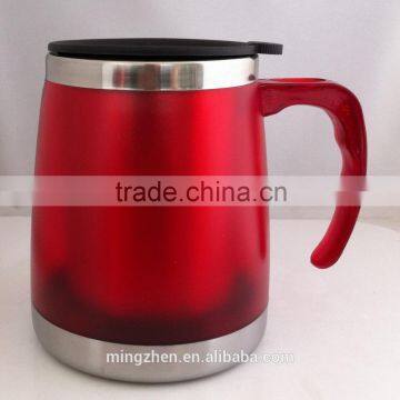 Double Wall 500ml Stainless Steel Beer Mug photo-4
