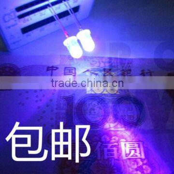 package type through hole type led and uv led ultra bright 5mm 365nm uv leds