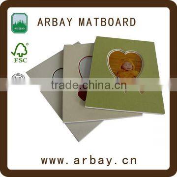 Wholesale 4 Ply Single Paper Photo Frame Pre Cut Mat Board Kits photo-3