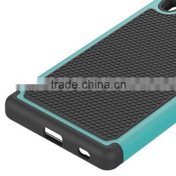 2015 New Products TPU+PC Football Pattern Case for Sony Xperia z5 Case Factory Price photo-4