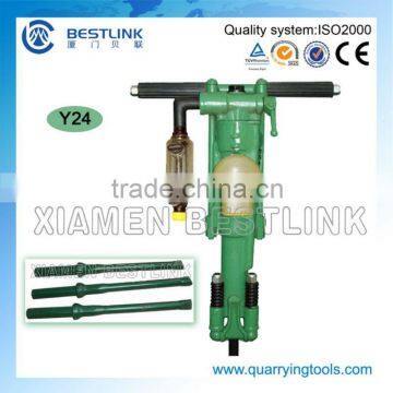 Y24 hand held rock drilling machine