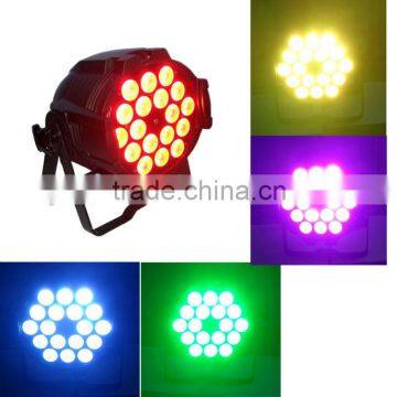 18x10w led RGBW 4in1 par can stage lights