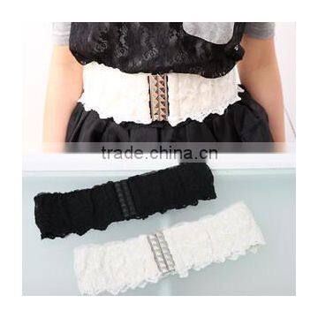 version of the new summer dress girdle, female crocodile decorative elastic belt,woman belt